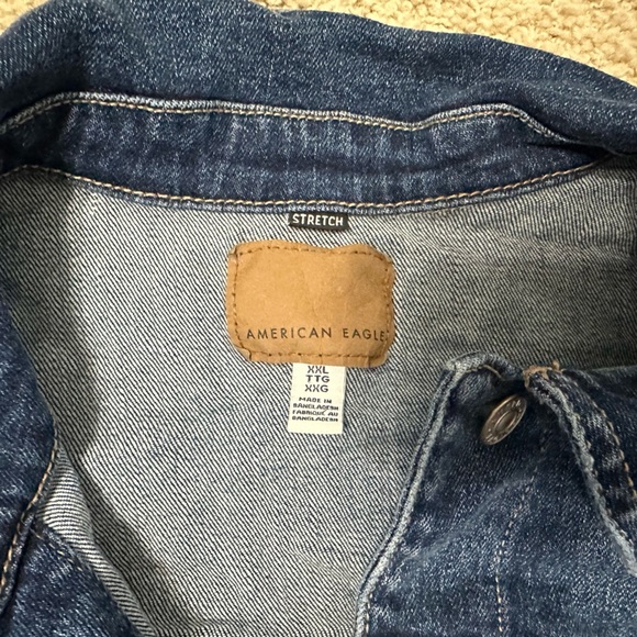 American Eagle Outfitters Women's Blue Denim Jacket - Picture 3 of 3